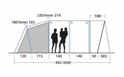 Outwell Avondale 6PA -Buitenkampeer Winkel 748511 5008592