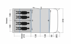 Outwell Avondale 4PA 13 Outwell Avondale 4PA -Buitenkampeer Winkel 748517 5009087