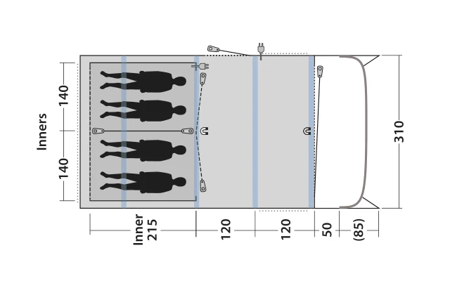 Outwell Avondale 4PA 8 Outwell Avondale 4PA - Afbeelding 6