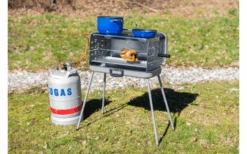 Berger Draagbare Koffermodel Gasbarbecue Met 3 Gaspitten -Buitenkampeer Winkel 776768 5152637
