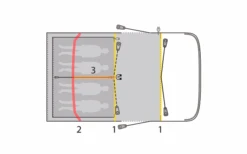 Outwell Hayward Lake 4ATC Opblaasbare Tunneltent 4 Personen -Buitenkampeer Winkel 789707 5207522